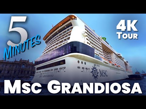 MSC GRANDIOSA - Full Ship Tour in 5 Minutes (4K) - MSC Cruises | 2026