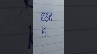 csk name logo 🥰🥰