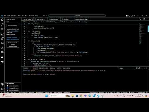 Codsoft Intership Project 1 To Do List App Python Programming