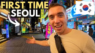 Our CRAZY First Day in SEOUL, South Korea 🇰🇷 | We Couldn’t Believe This Place!
