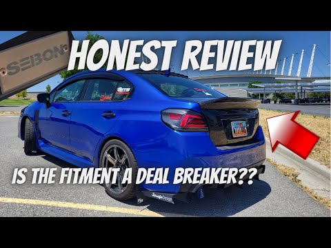 Seibon C-Style Carbon Fiber Trunk - Detailed Install/Honest Review 2015-2021 WRX/STI