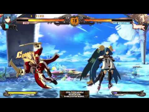 Guilty Gear Xrd -Revelator- - CPU Matches 2
