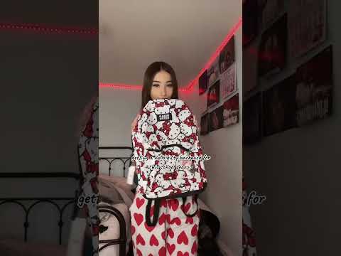 Hello Kitty Mesh Backpack
