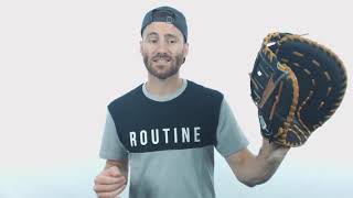 Video thumbnail: Wilson A2K 12.25" SuperSkin First Base Mitt: WBW1000721225