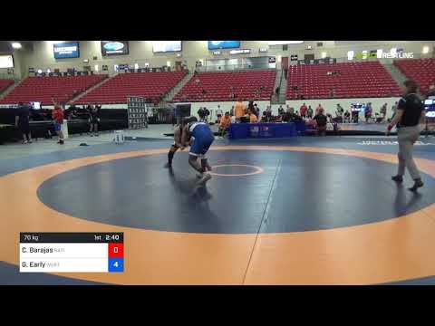 2018 Marine Corps US Open/Masters A Freestyle 70 Quarters - Christopher Barajas (Nati) Vs. Gralan
