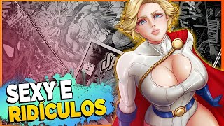 OS TRAJES DE SUPER HEROINAS MAIS RIDÍCULOS E SEXY DAS HQs