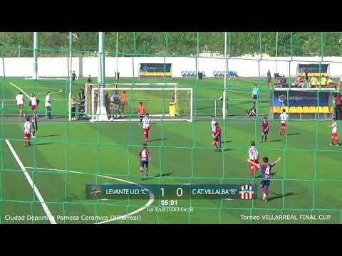Villarreal Final Cup. 1er Partido. Levante UD "C" 1 - 0 C At Villalba "B" (Pablo)