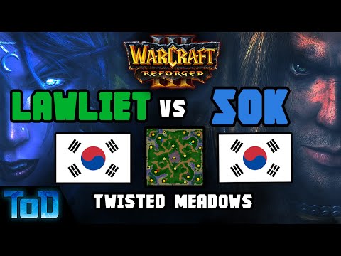 Lawliet vs Sok - Phantom Aces B vs Thunder Ducks match 3 - Kings of Warcraft III League