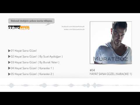 Murat Boz - Hayat Sana Güzel (Karaoke 1)  (Official Audio)