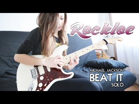 Eddie Van Halen - Beat it solo (Cover by Chloé)