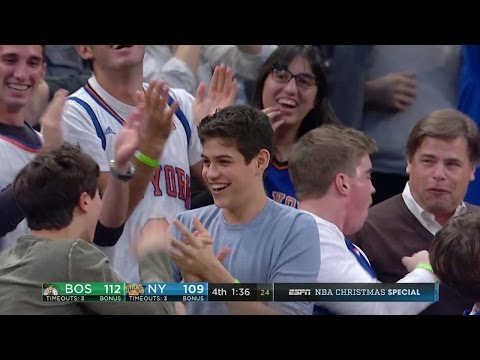 Porzingis Gets Clutch Late | Celtics vs Knicks | Dec 25, 2016 | 2016-17 NBA Season