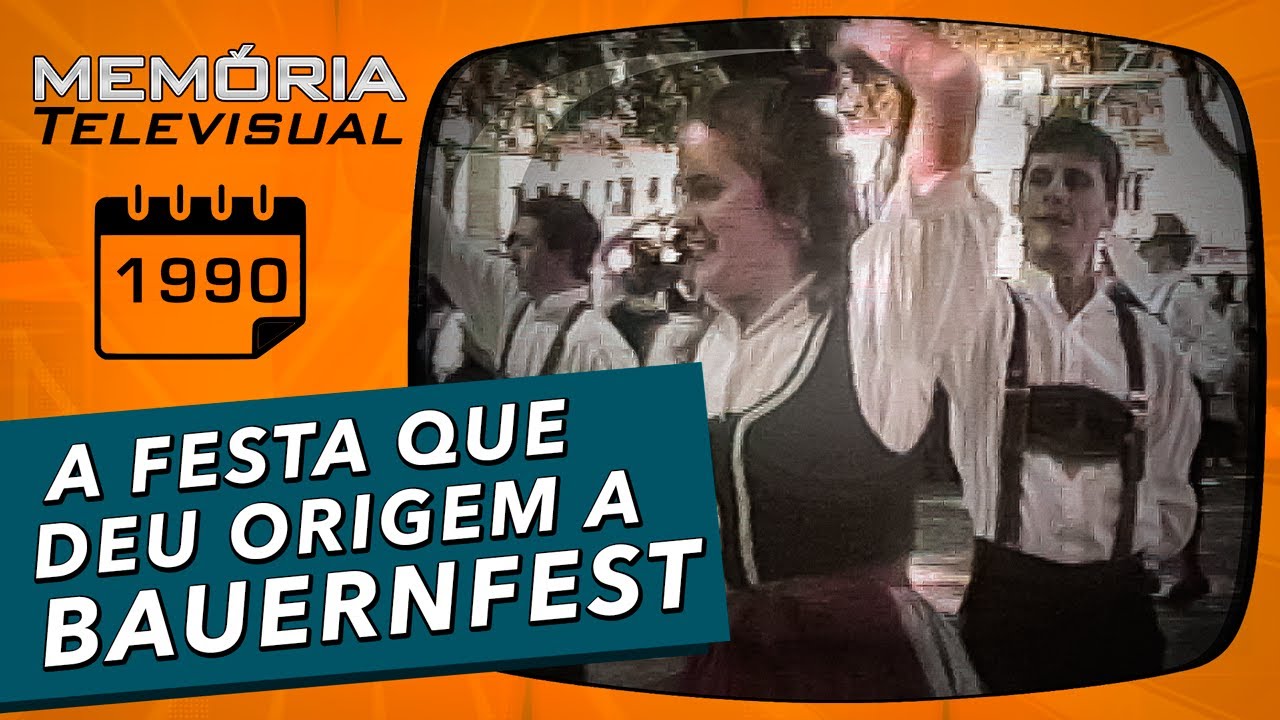 A 1ª Festa do Colono Alemão de Petrópolis | Memória Televisual EP 01