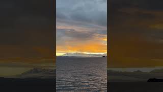 ボリビア🇧🇴チチカカ湖　太陽の島から月の島を見ての日の出☀️ #nature #sunrise #sacredtime