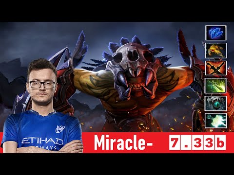 [DOTA 2] Miracle- the BLOODSEEKER [SAFELANE] [7.33b]