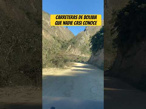 Esta carretera une Vallegrande, Pucará y Serrano ya en el departamento de Chuquisaca #bolivia#travel