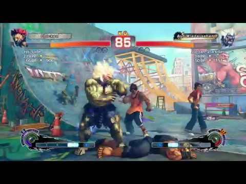 Ultra Street Fighter IV battle: Akuma vs Oni