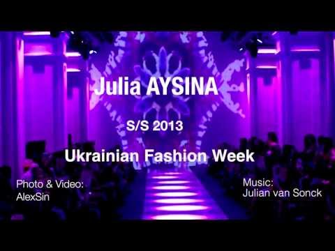 Юлия Айсина ( 13.10.2012 ) UFW - Julia AYSINA S/S 2013 [ FullHD 1080p ]