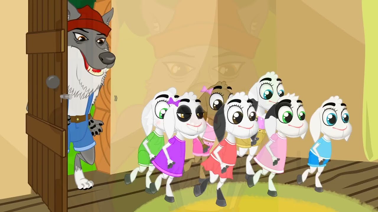 3 Contos dos Irmãos Grimm | O Lobo e os 7 Cabritinhos + Rapunzel + Branca de Neve | Desenho Animado