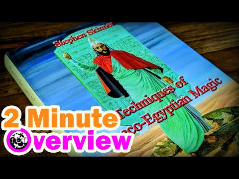 Techniques of Graeco-Egyptian Magic by Stephen Skinner (PGM) [2 Minute Occult Book Overview]