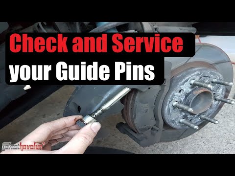 How to Check and Lubricate Brake Caliper Slider Pins | AnthonyJ350