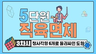 [초등수학] 5-2-5-3 정사각형 6개로 둘러싸인 도형?