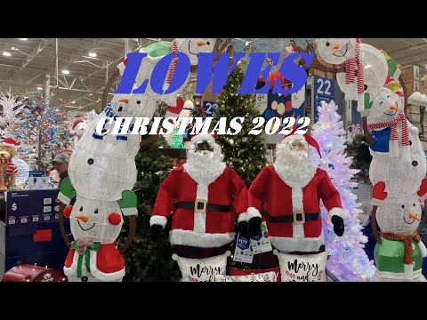 Christmas 2022 Lowes Tree Edition