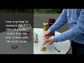 Miners Lamp Instruction Video J D Burford Ltd