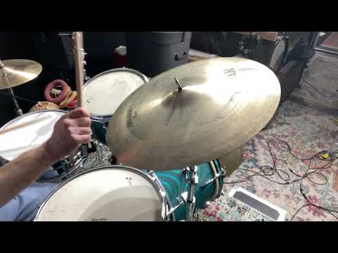 Frankie Banali's Sabian 20" AA Medium Ride Cymbal (#7) Autographed!! image 10