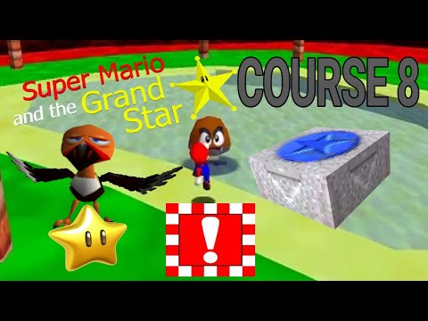 Super Mario And The Grand Star -  COURSE 8 REDSAND DESERT (7 Stars)
