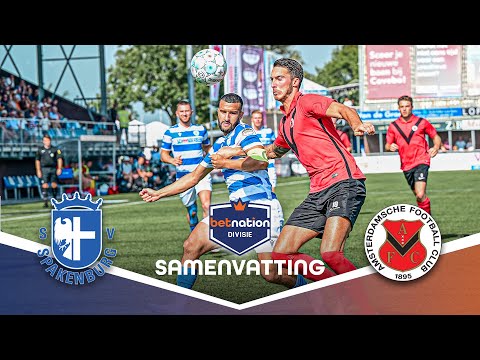 PRACHTIGE DOELPUNTEN op De Westmaat 😍 | SV Spakenburg vs. AFC | Samenvatting Betnation Divisie 23/24
