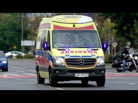 Alarmowo Karetka & Gazowe Pogotowia Ratunkowego Wrocławiu   Polish Ambulances and Gaz service with