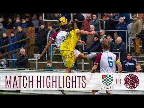 Extended Highlights: Chesham United 1-1 Taunton Town