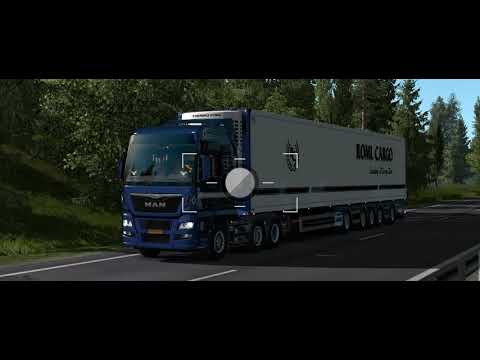 Promilowe granie 🎮 ✅ETS2 - DLC Krone ProMods 2.33 Man Euro 6 By SCS 1.34 Trasy firmowe