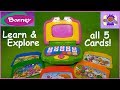2002 Mattel Barney Learning Fun Interactive Laptop Toy With 5 Cards