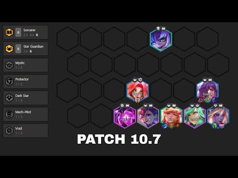 Rank 3 NA | 6 Star Guardian 6 Sorcerer comp 10.7 First place | kitingishard full game TFT Pro Replay
