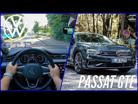 2022 VW Passat GTE 218HP - Test Drive POV | Build Quality | Features