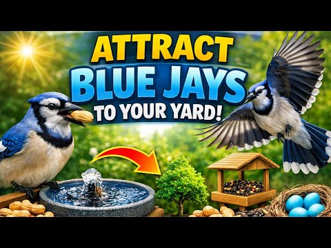How to Attract Blue Jays to Your Yard