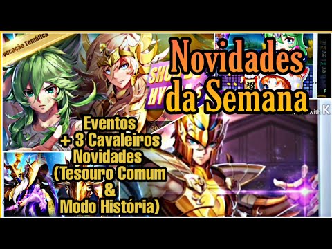 Banner, Eventos, Novos Cavaleiros e Mais Novidades em Saint Seiya Awakening