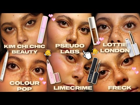 testing EVERY faux freckle product on the market so you don't have to!! (づ｡◕‿‿◕｡)づ