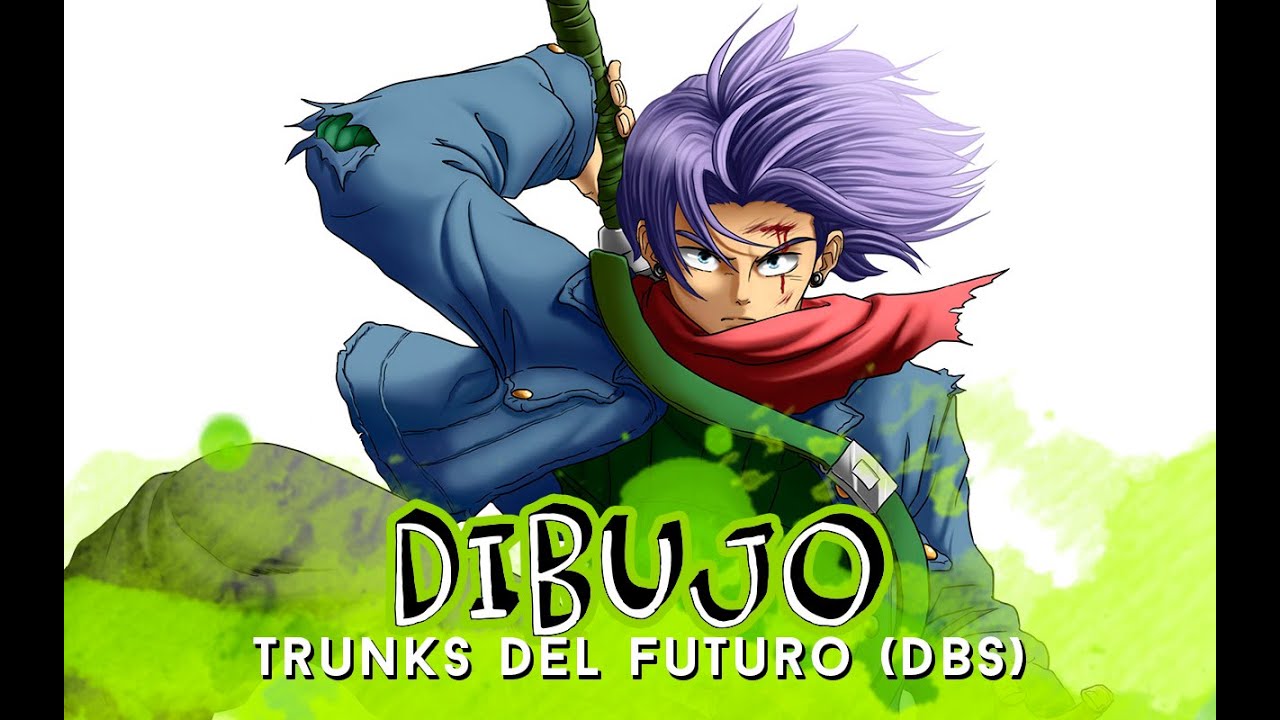 COMO DIBUJAR A TRUNKS DEL FUTURO - HOW TO DRAW FUTURE TRUNKS (DBS) | Why So Gurin