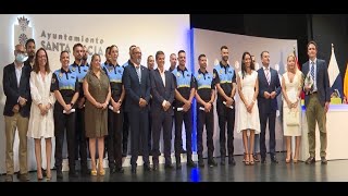 TOMA DE POSESION NUEVOS POLICÍAS LOCALES SANTA LUCÍA DE TIRAJANA