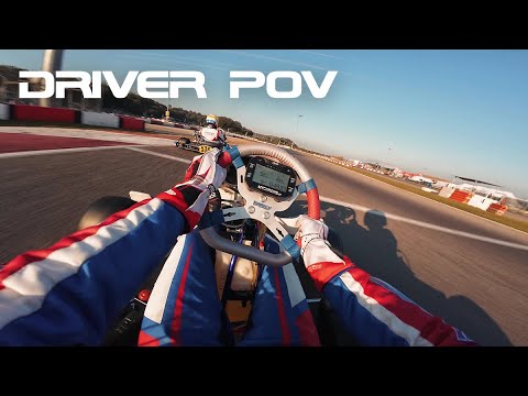 PROFESSIONAL KARTING - POV Onboard Daniel Brozovic Driver`s EYE -IAME X30 SENIOR SOUTH GARDA KARTING