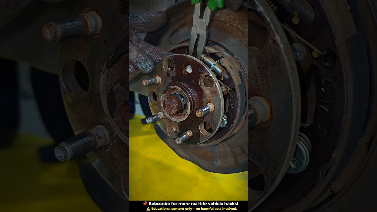 Wheel Stud Replacement Guide 🔧 | Easy DIY Fix for Broken Wheel Stud 🚗#WheelStud #DIYRepair