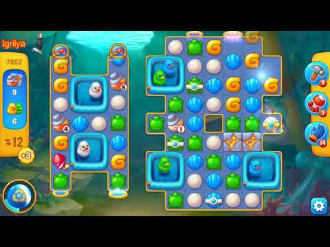 Fishdom level 7852 / Фишдом уровень 7852
