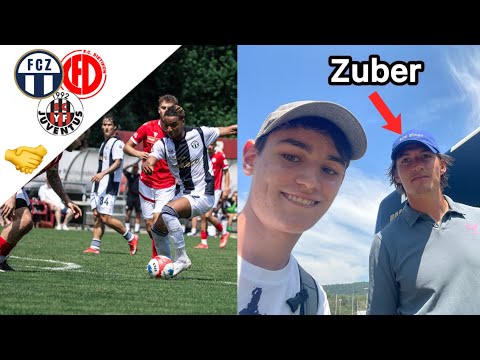 FC Zürich vs. FC Dietikon & YF Juventus | Testspiel + Fotos mit FCZ-Spieler🤩 | Stadionvlog #21