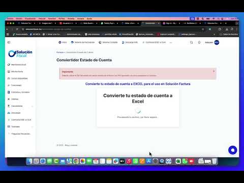Convertidor Estado de Cuenta