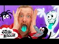 Haunted House NEW Monsters For Kids With Steve And Maggie Halloween Piñata Mr Sun Trick Or Treat