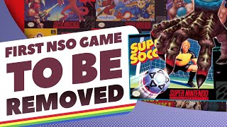 First Game Removed from Nintendo Switch Online