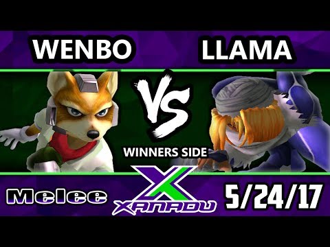 S@X 203 - Wenbo (Fox) Vs. Llama (Sheik) - Smash Melee Tournament - SSBM