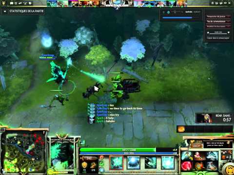 Outworld Devourer crazy ultimate ultra kill !!! 4 kills